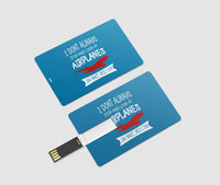 Thumbnail for I Don't Always Stop and Look at Airplanes Designed USB Cards