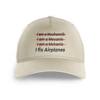 Thumbnail for I Fix Airplanes Printed Hats