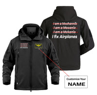 Thumbnail for I Fix Airplanes Designed Military Jackets (Customizable)