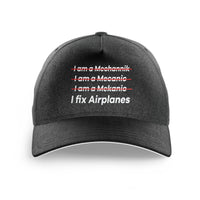 Thumbnail for I Fix Airplanes Printed Hats