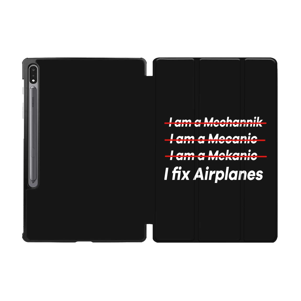 I Fix Airplanes Designed Samsung Tablet Cases