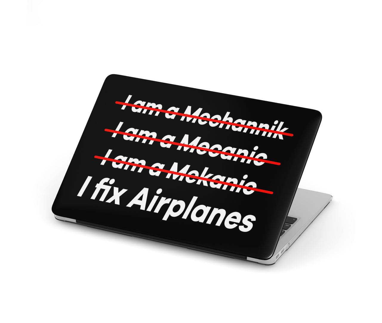 I Fix Airplanes Designed Macbook Cases