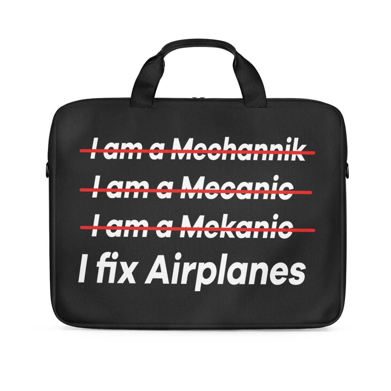 I Fix Airplanes Designed Laptop & Tablet Bags