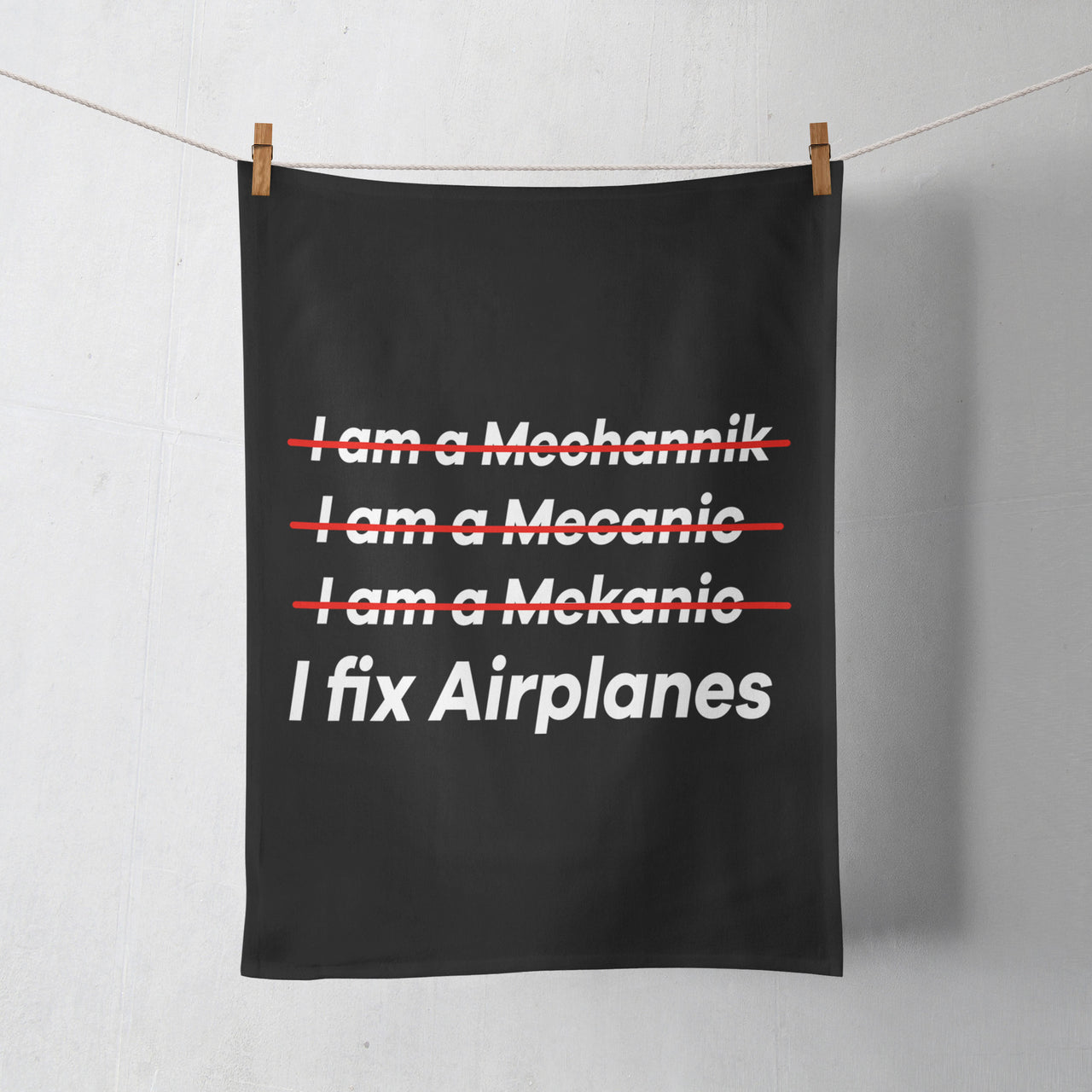 I Fix Airplanes Designed Towels