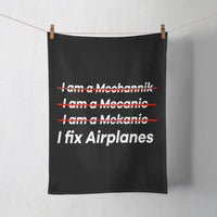 Thumbnail for I Fix Airplanes Designed Towels