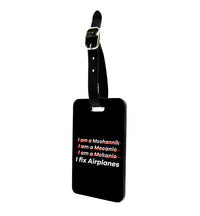 Thumbnail for I Fix Airplanes Designed Luggage Tag