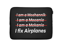 Thumbnail for I Fix Airplanes Designed Laptop & Tablet Cases