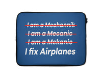 Thumbnail for I Fix Airplanes Designed Laptop & Tablet Cases