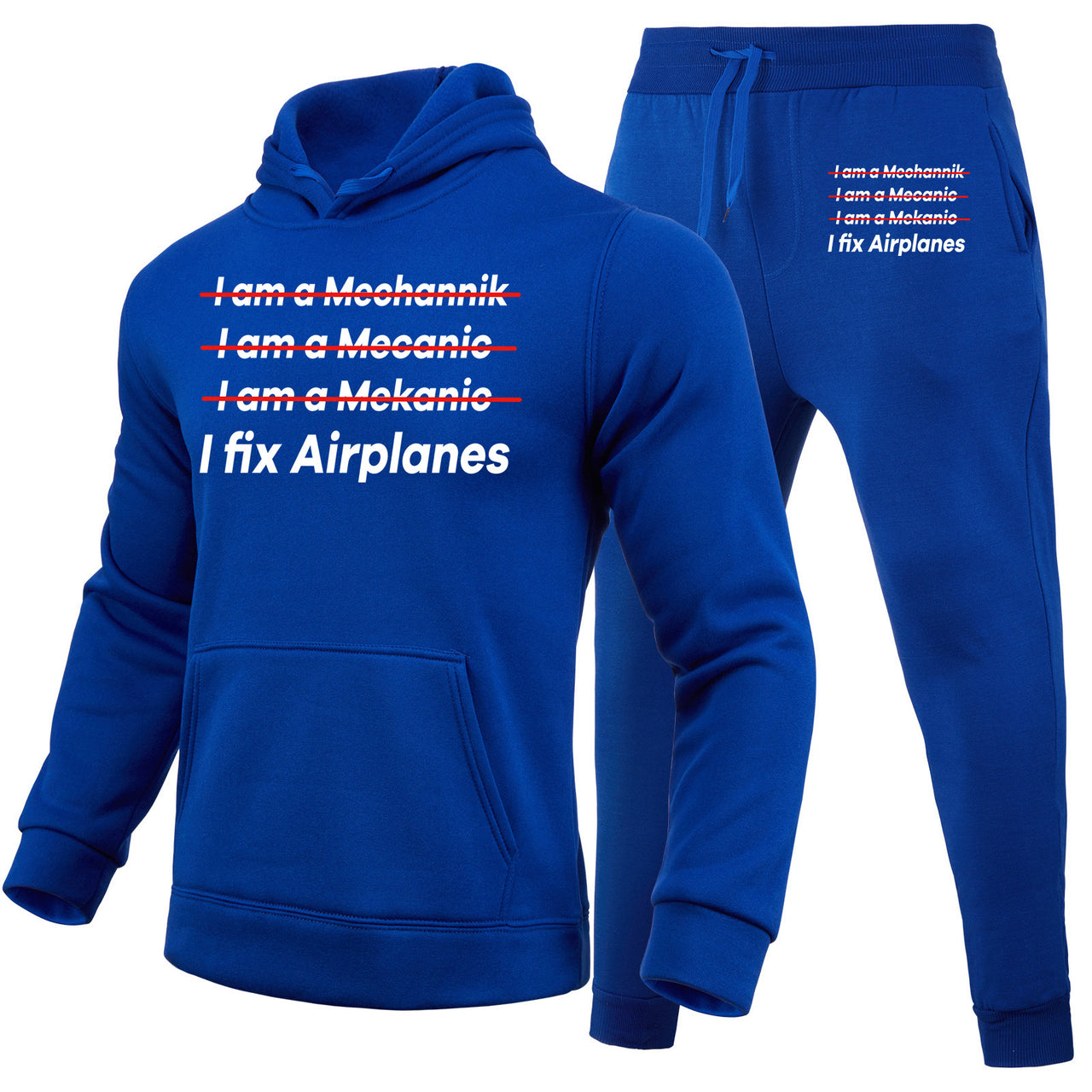 I Fix Airplanes Designed Hoodies & Sweatpants Set