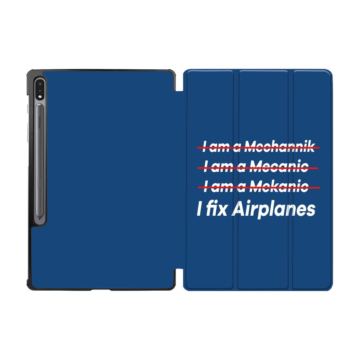 I Fix Airplanes Designed Samsung Tablet Cases