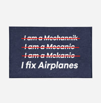 Thumbnail for I Fix Airplanes Designed Door Mats