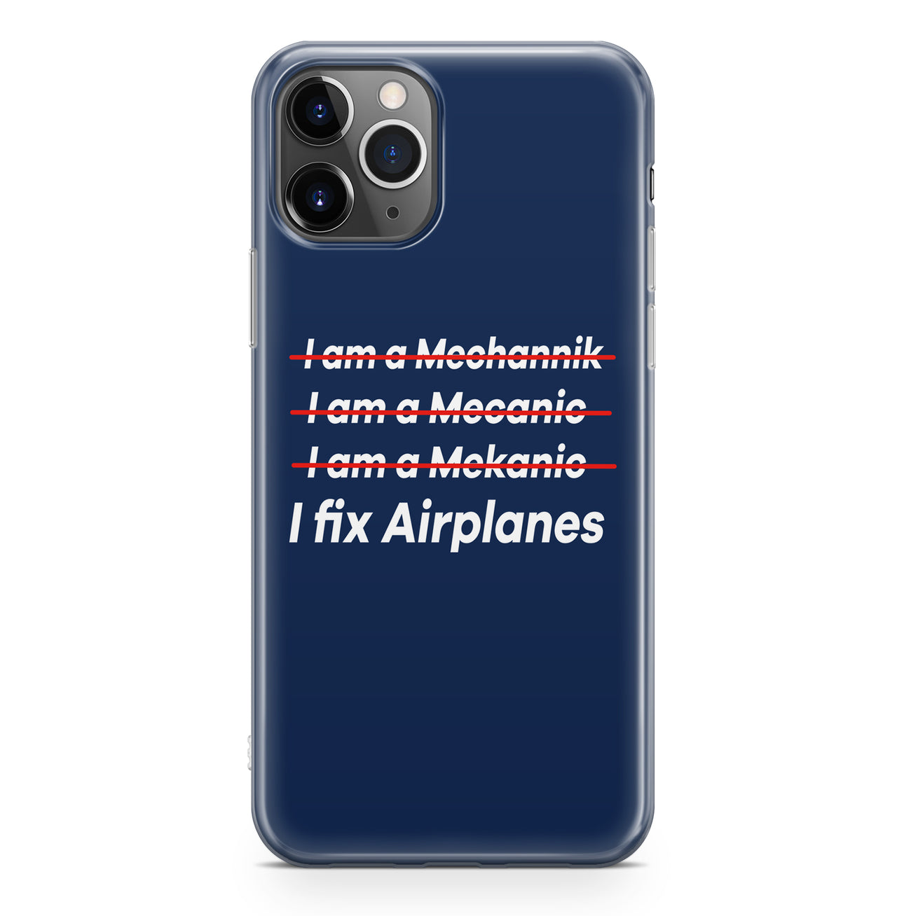 I Fix Airplanes Designed iPhone Cases