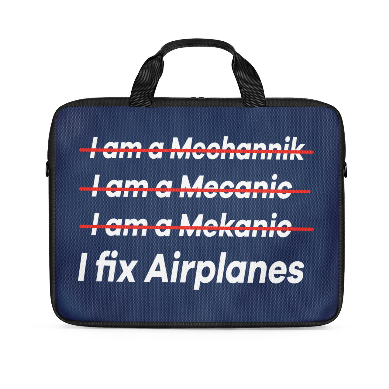 I Fix Airplanes Designed Laptop & Tablet Bags