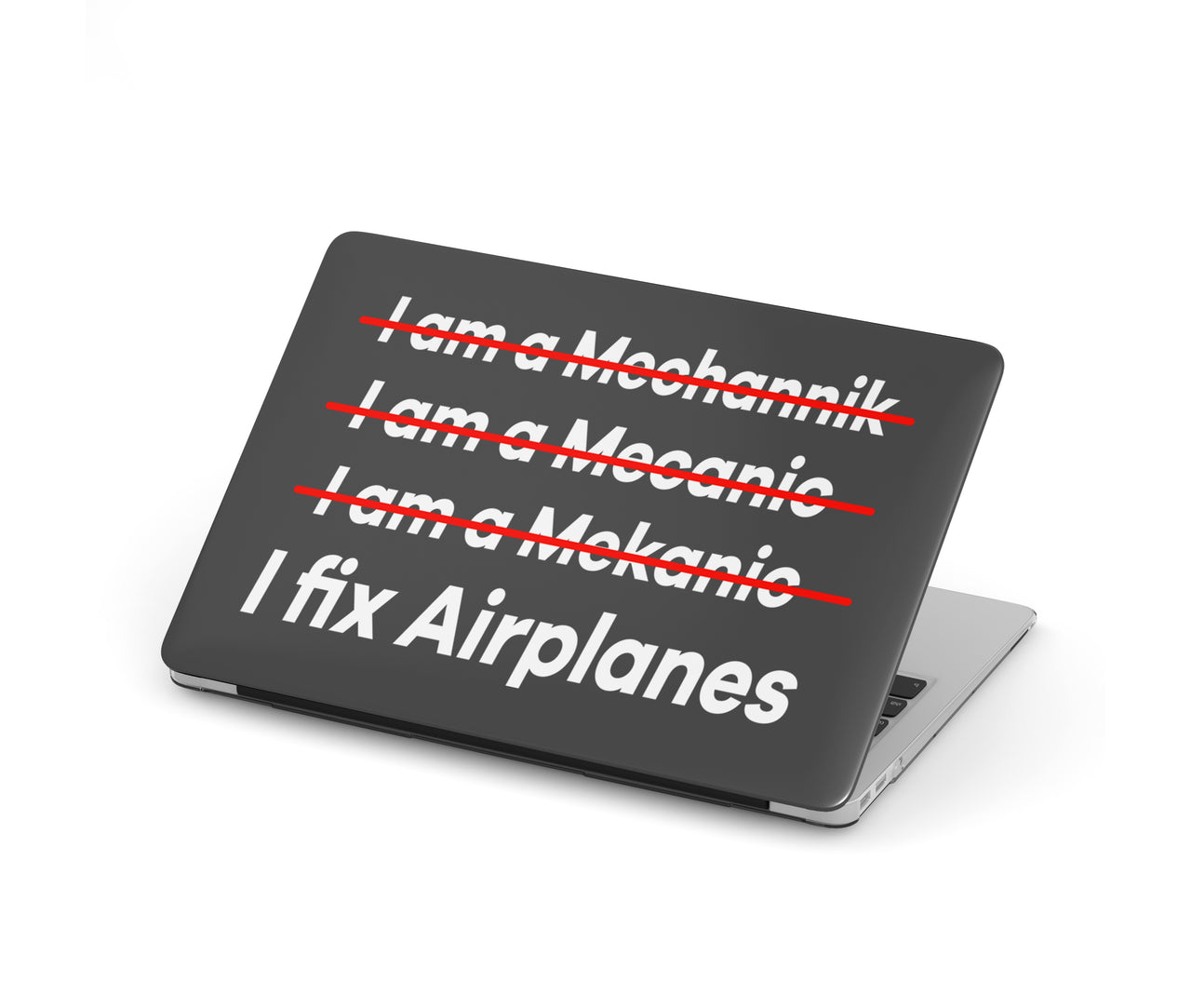 I Fix Airplanes Designed Macbook Cases