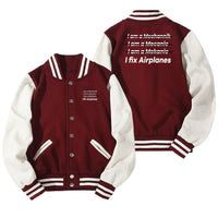 Thumbnail for I Fix Airplanes Designed Baseball Style Jackets