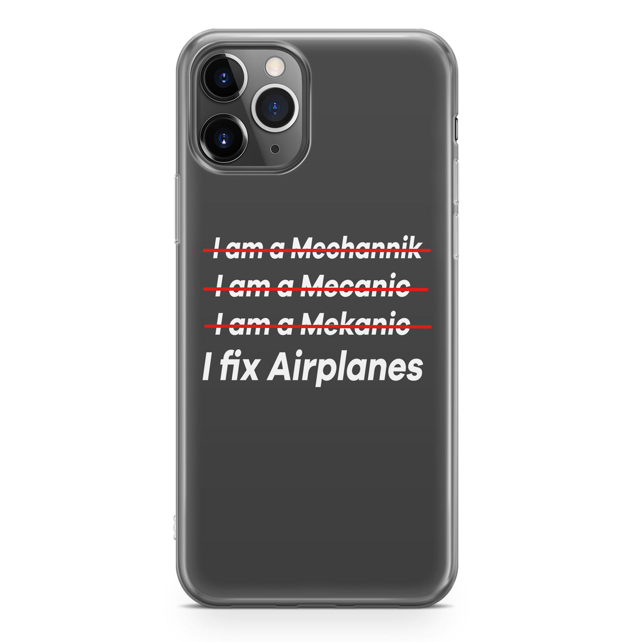 I Fix Airplanes Designed iPhone Cases