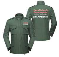 Thumbnail for I Fix Airplanes Designed Military Coats