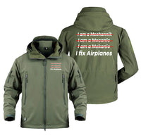 Thumbnail for I Fix Airplanes Designed Military Jackets (Customizable)