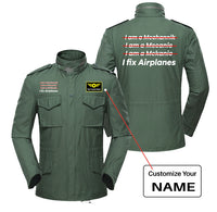 Thumbnail for I Fix Airplanes Designed Military Coats