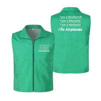 Thumbnail for I Fix Airplanes Designed Thin Style Vests