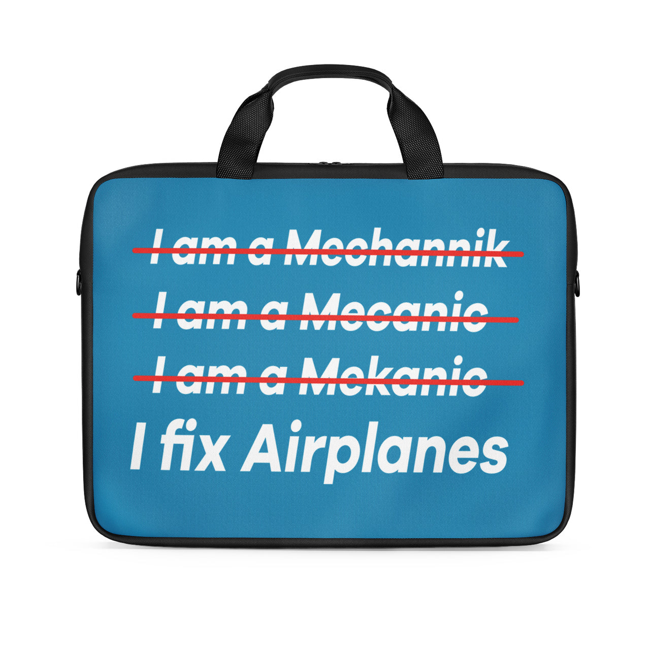 I Fix Airplanes Designed Laptop & Tablet Bags