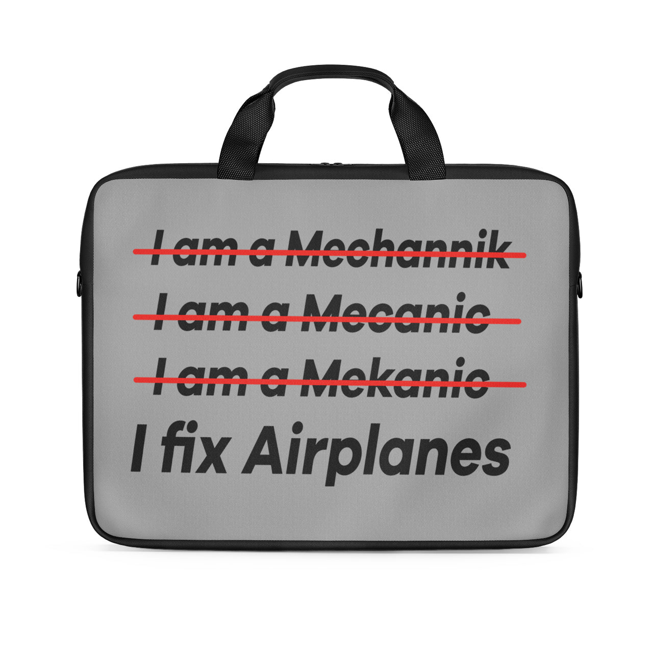 I Fix Airplanes Designed Laptop & Tablet Bags