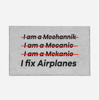 Thumbnail for I Fix Airplanes Designed Door Mats