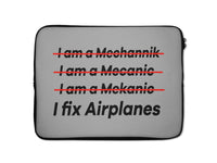 Thumbnail for I Fix Airplanes Designed Laptop & Tablet Cases