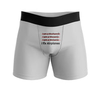 Thumbnail for I Fix Airplanes Designed Men Boxers