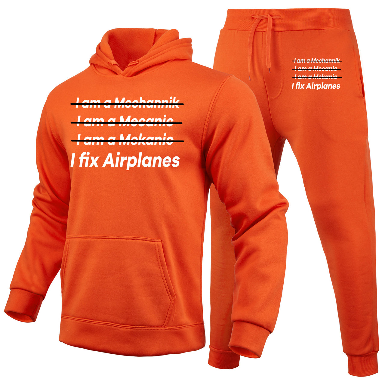 I Fix Airplanes Designed Hoodies & Sweatpants Set