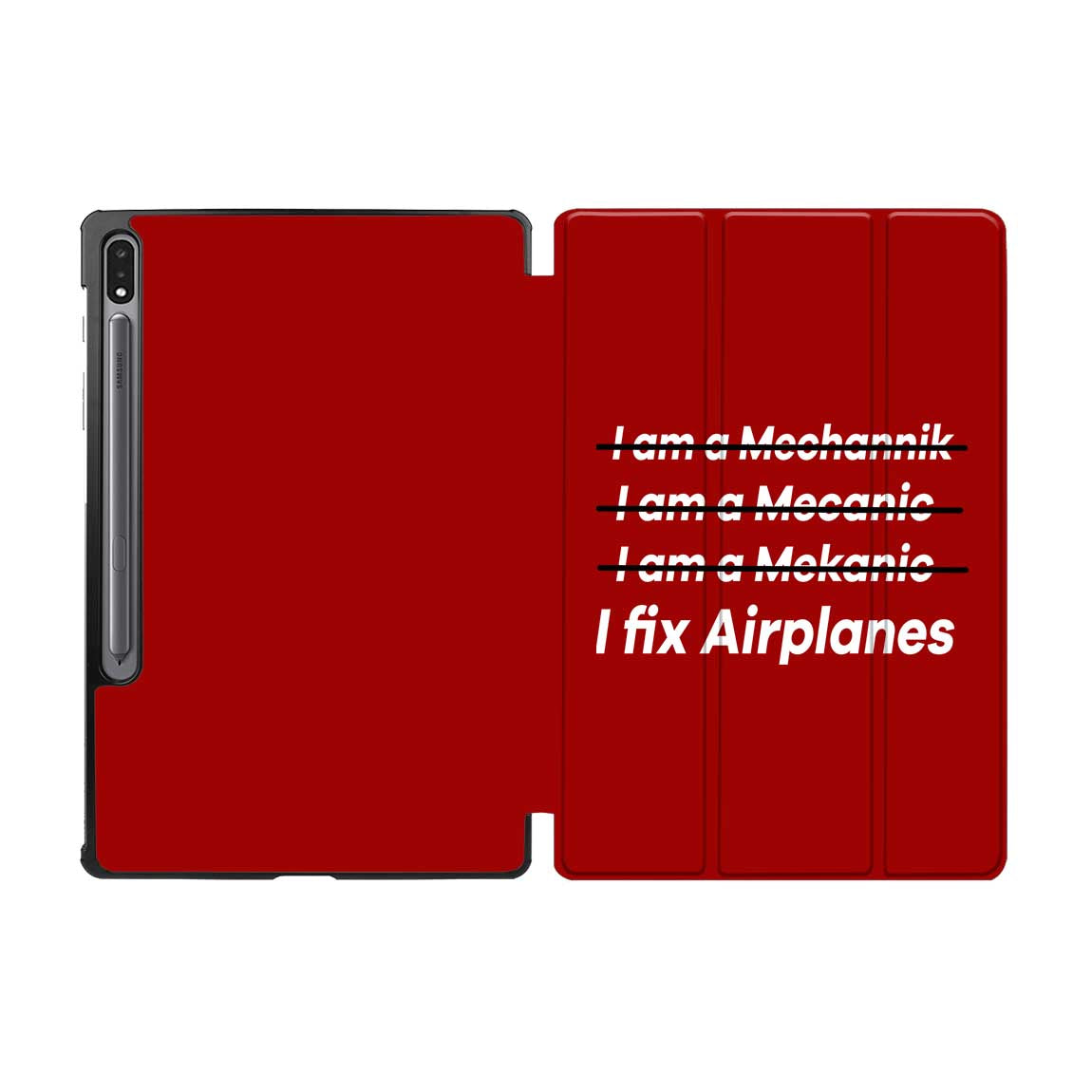 I Fix Airplanes Designed Samsung Tablet Cases