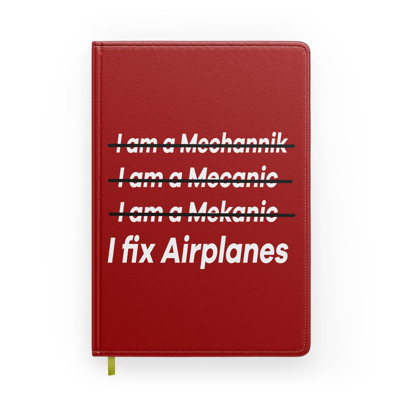 I Fix Airplanes Designed Notebooks