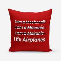 Thumbnail for I Fix Airplanes Designed Pillows