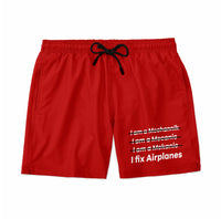 Thumbnail for I Fix Airplanes Designed Swim Trunks & Shorts