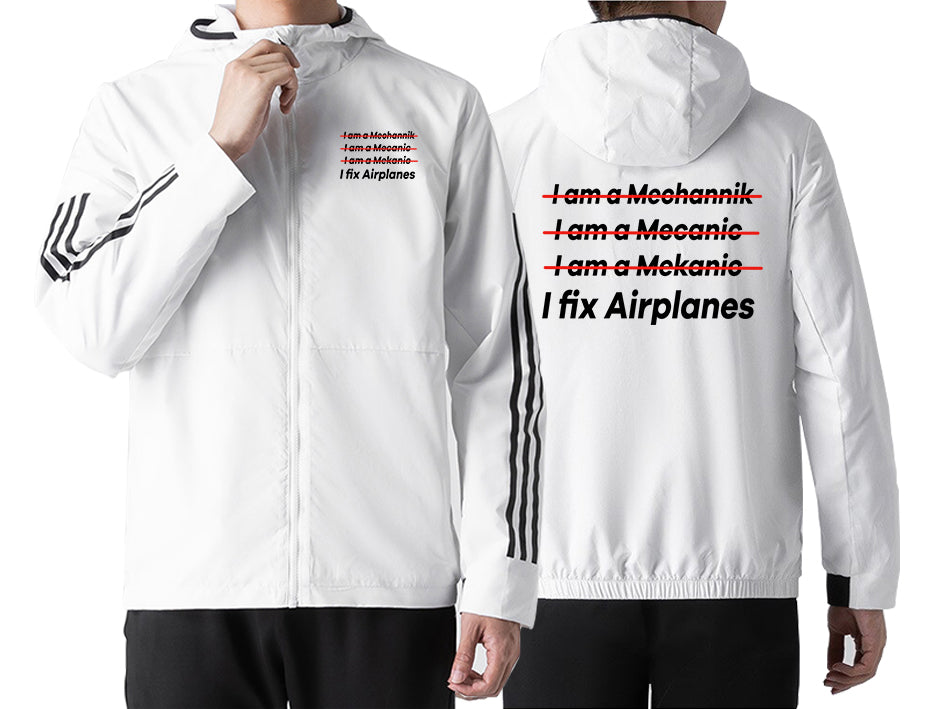 I Fix Airplanes Designed Sport Style Jackets