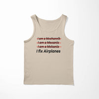 Thumbnail for I Fix Airplanes Designed Tank Tops