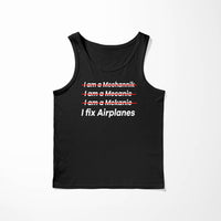 Thumbnail for I Fix Airplanes Designed Tank Tops