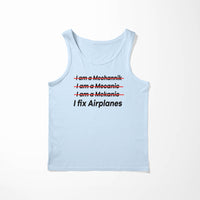 Thumbnail for I Fix Airplanes Designed Tank Tops