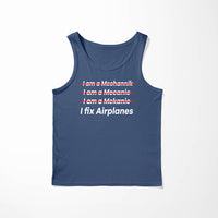 Thumbnail for I Fix Airplanes Designed Tank Tops