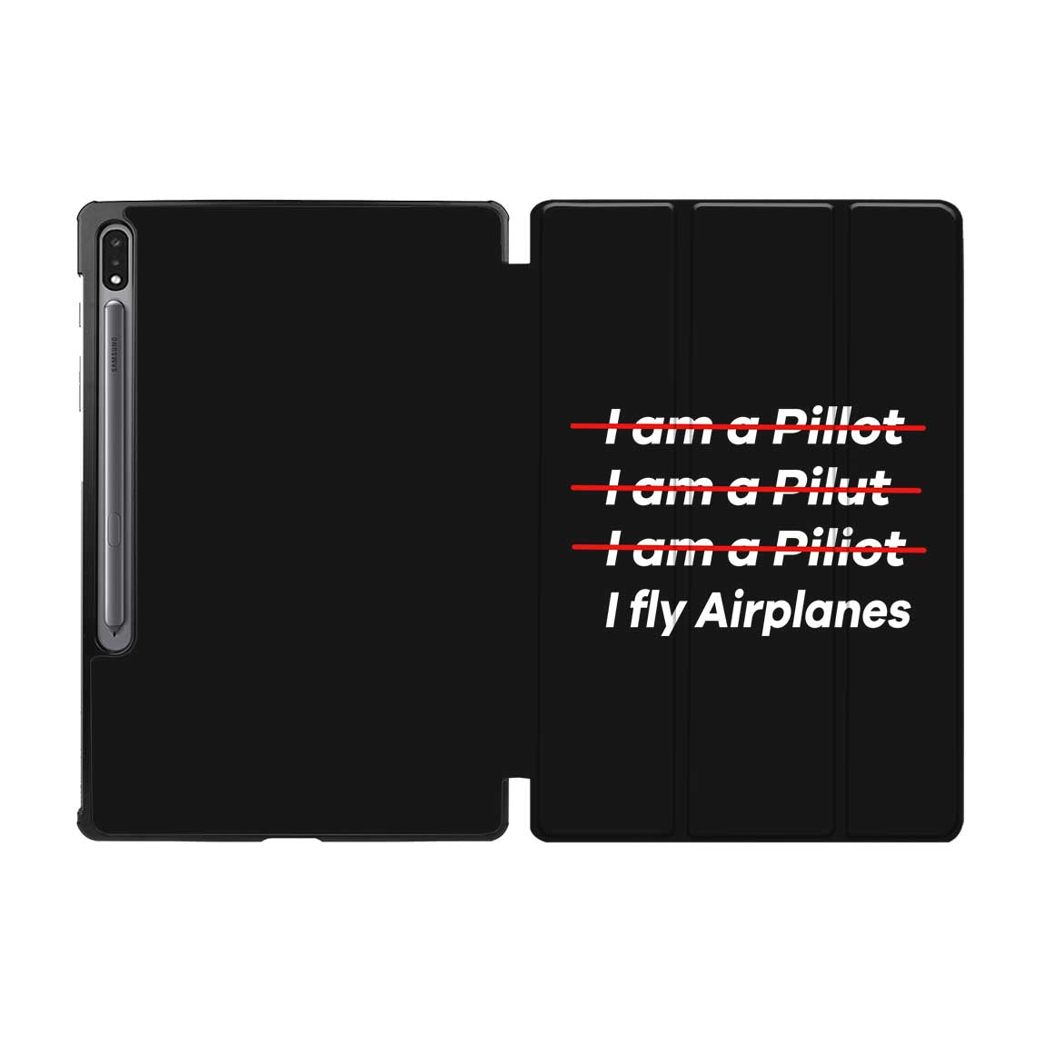 I Fly Airplanes Designed Samsung Tablet Cases