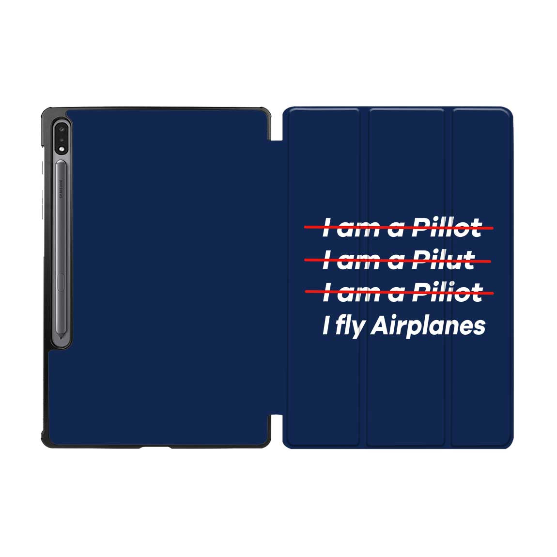 I Fly Airplanes Designed Samsung Tablet Cases