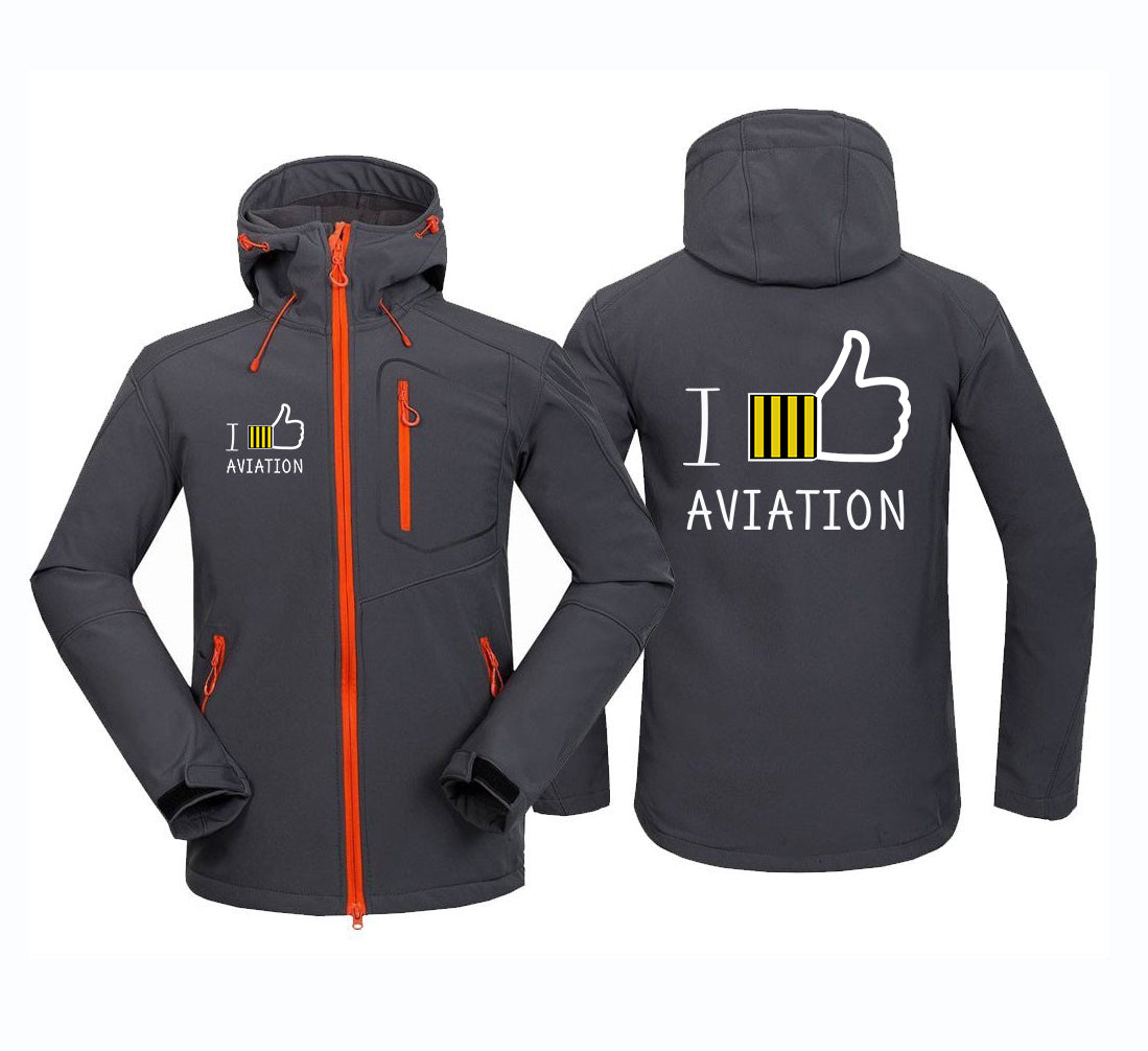 I Like Aviation Polar Style Jackets