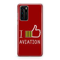 Thumbnail for I Like Aviation Designed Huawei Cases