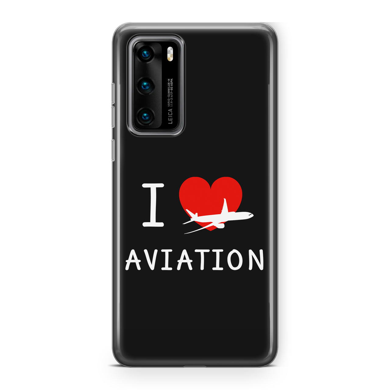 I Love Aviation Designed Huawei Cases