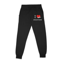 Thumbnail for I Love Aviation Designed Sweatpants