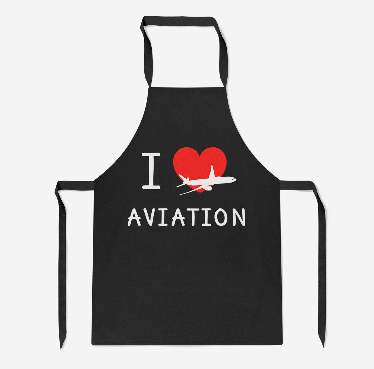 I Love Aviation Designed Kitchen Aprons