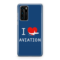 Thumbnail for I Love Aviation Designed Huawei Cases