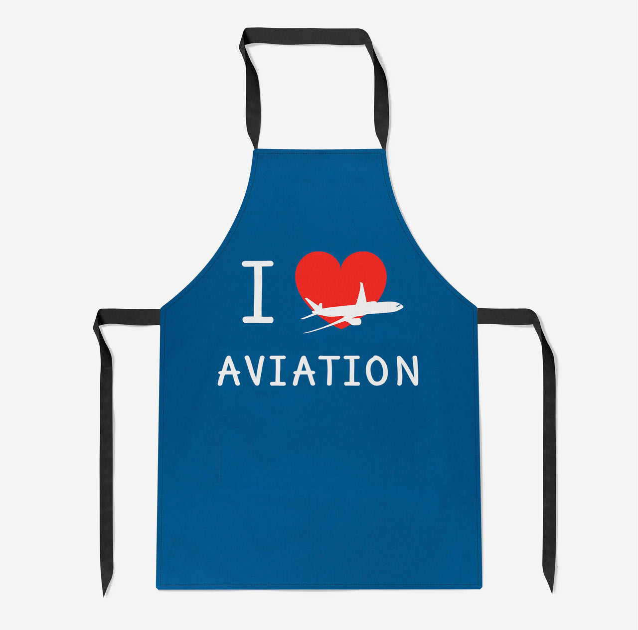 I Love Aviation Designed Kitchen Aprons