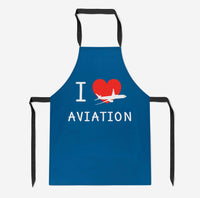 Thumbnail for I Love Aviation Designed Kitchen Aprons