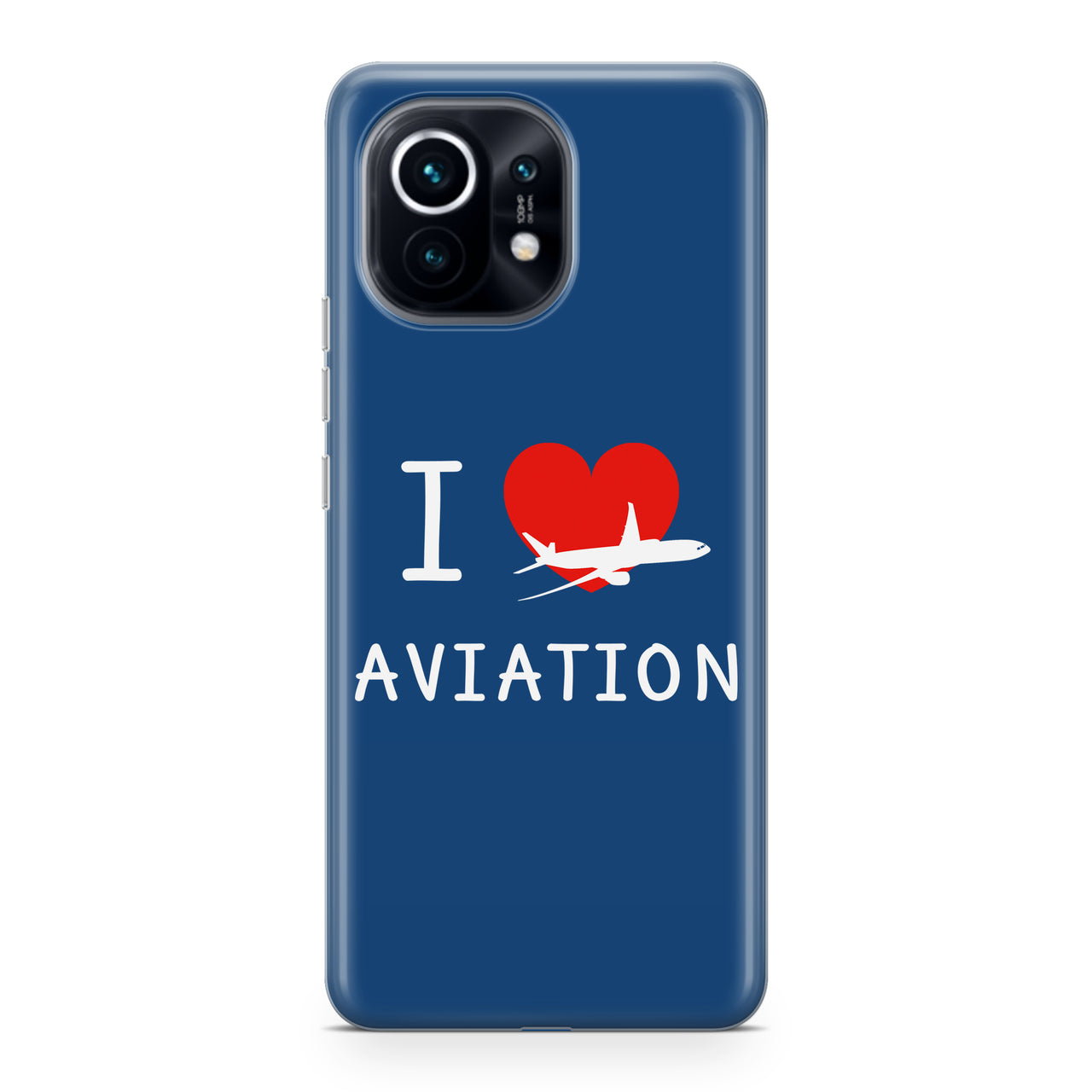 I Love Aviation Designed Xiaomi Cases